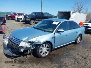 2008 Ford Taurus SEL with VIN 1FAHP24WX8G186437, listed as a IAAI auction lot 41934754 with 186,347 mi miles. Bid and sale history available at carsss.com. Image 17.