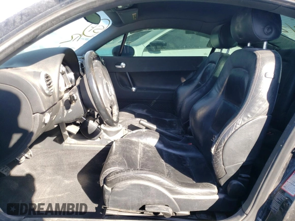 2002 Audi TT with VIN TRUWC28N521038985, listed as a Copart auction lot 82837794 with 209,776 mi miles and Salvage Title. Bid and sale history available at carsss.com. Image 7.
