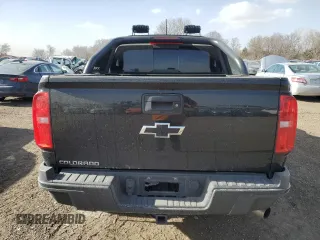 2018 Chevrolet Colorado 4WD ZR2 with VIN 1GCPTEE1XJ1280915, listed as a Copart auction lot 46861065 with 53,781 mi miles and Salvage Title. Bid and sale history available at carsss.com. Image 6.