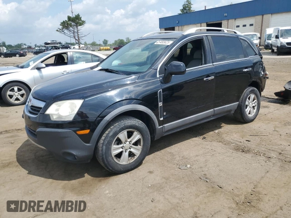 2008 Saturn VUE XE z VIN 3GSCL33P28S671192, wystawiony jako Copart lot #61465625 z przebiegiem 165 628 mil mil oraz Czysty tytuł • Clean title. Historia ofert i sprzedaży dostępna na DreamBid. Obrazek 1.