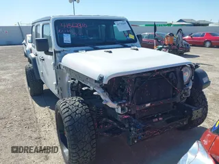 2021 Jeep Wrangler Unlimited Willys z VIN 1C4HJXDN3MW525460, wystawiony jako IAAI lot #41770265 z przebiegiem 76 480 mil mil oraz . Historia ofert i sprzedaży dostępna na DreamBid. Obrazek 13.