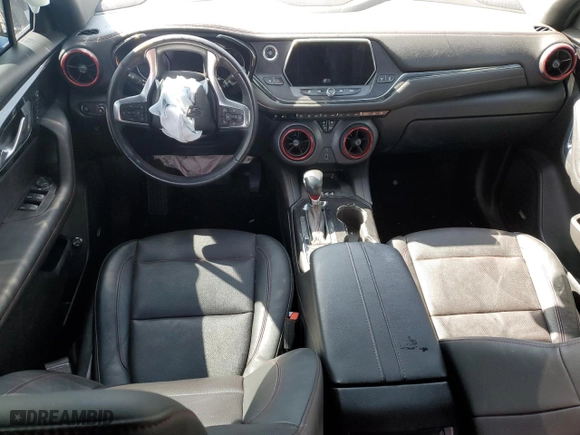 2020 Chevrolet Blazer RS with VIN 3GNKBKRS3LS624009, listed as a Copart auction lot 51713845 with 45,945 mi miles and Salvage Title. Bid and sale history available at carsss.com. Image 8.