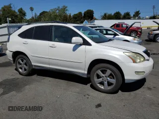 2005 Lexus RX 330 z VIN 2T2HA31U05C077320, wystawiony jako Copart lot #64674405 z przebiegiem 155 453 mil mil oraz Szkoda całkowita • Salvage title. Historia ofert i sprzedaży dostępna na DreamBid. Obrazek 4.