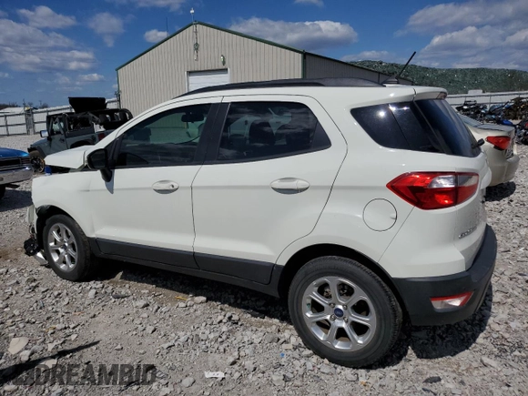 2019 Ford EcoSport SE z VIN MAJ3S2GE0KC298710, wystawiony jako Copart lot #50590975 z przebiegiem 29 259 mil mil oraz Szkody całkowita. Historia ofert i sprzedaży dostępna na DreamBid. Obrazek 2.