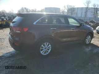 2019 Kia Sorento LX with VIN 5XYPGDA31KG508744, listed as a Copart auction lot 49115785 with 84,601 mi miles and Salvage Title. Bid and sale history available at DreamBid. Image 3.