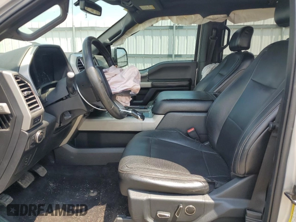 2015 Ford F-150 XLT with VIN 1FTEW1EGXFFC48357, listed as a Copart auction lot 59607485 with 199,050 mi miles and Salvage title. Bid and sale history available at DreamBid. Image 7.