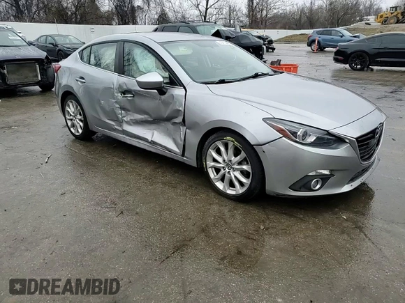 2014 Mazda 3 S Touring with VIN JM1BM1V37E1126170, listed as a Copart auction lot 43873865 with 125,525 mi miles and Salvage Title. Bid and sale history available at DreamBid. Image 10.