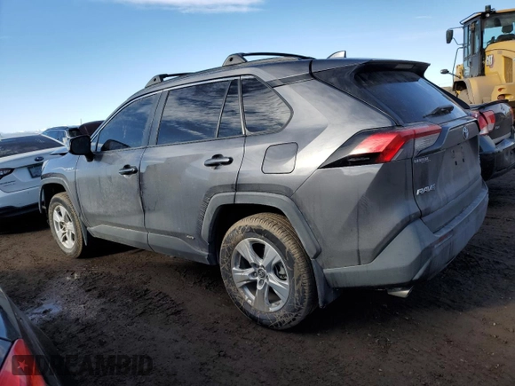 2019 Toyota RAV4 Hybrid XLE with VIN 2T3RWRFV9KW016418, listed as a Copart auction lot 43020565 with 86,362 mi miles and Salvage Title. Bid and sale history available at carsss.com. Image 2.