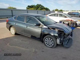 2017 Nissan Sentra S with VIN 3N1AB7AP4HY364963, listed as a Copart auction lot 57777405 with 126,208 mi miles and Salvage title. Bid and sale history available at DreamBid. Image 4.