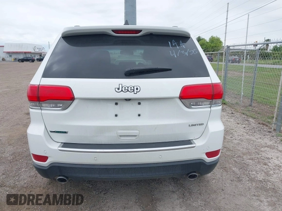 2014 Jeep Grand Cherokee Limited with VIN 1C4RJEBM5EC467633, listed as a IAAI auction lot 41970462 with 151,983 mi miles. Bid and sale history available at carsss.com. Image 16.