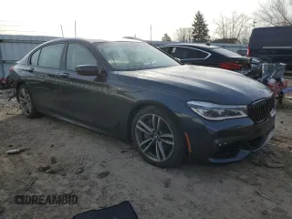 2017 BMW 7 Series with VIN WBA7F2C36HG423342, listed as a Copart auction lot 41057853 with Not Provided miles and . Bid and sale history available at DreamBid. Image 4.