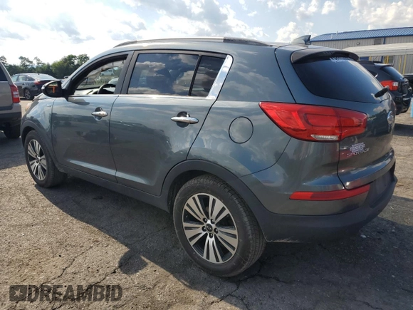 2014 Kia Sportage EX with VIN KNDPCCAC0E7574922, listed as a Copart auction lot 63299315 with 150,905 mi miles and Salvage title. Bid and sale history available at DreamBid. Image 2.