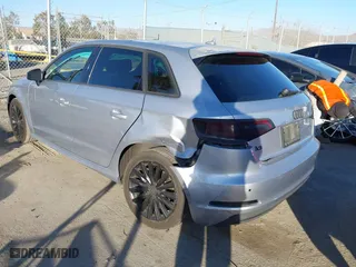 2016 Audi A3 e-tron Premium with VIN WAUUPBFF9GA064429, listed as a IAAI auction lot 41355338 with 108,869 mi miles. Bid and sale history available at carsss.com. Image 3.