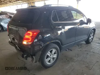 2020 Chevrolet Trax LT with VIN KL7CJLSBXLB011572, listed as a Copart auction lot 54706495 with 75,223 mi miles and Salvage title. Bid and sale history available at DreamBid. Image 3.