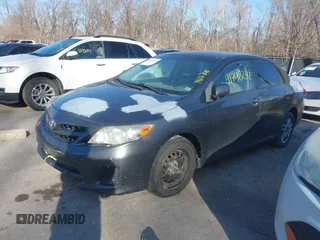 2011 Toyota Corolla L with VIN JTDBU4EE5B9140455, listed as a IAAI auction lot 41748242 with 319,346 mi miles. Bid and sale history available at carsss.com. Image 2.
