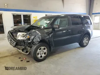 2012 Honda Pilot LX with VIN 5FNYF4H26CB070140, listed as a Copart auction lot 57506805 with 159,363 mi miles and Salvage title. Bid and sale history available at DreamBid. Image 1.