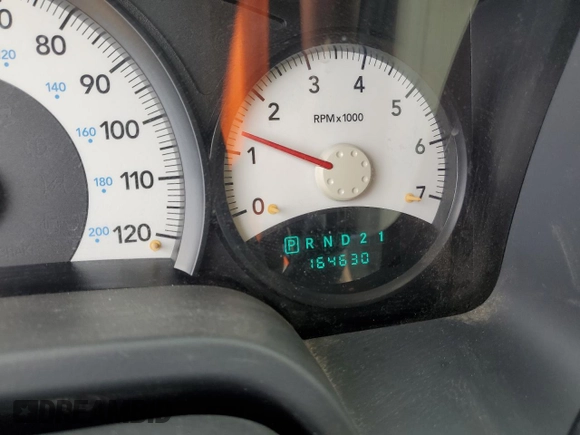 2008 Dodge Dakota ST with VIN 1D7HE28K18S521434, listed as a Copart auction lot 54825905 with 164,630 mi miles and Clean Title. Bid and sale history available at carsss.com. Image 9.