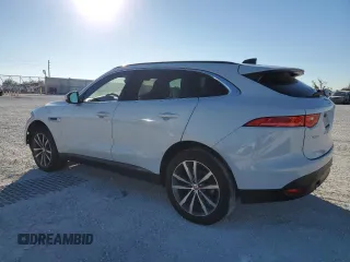 2020 Jaguar F-Pace 25t Prestige with VIN SADCK2FX7LA617986, listed as a Copart auction lot 87895495 with 106,909 mi miles and Non repairable. Bid and sale history available at DreamBid. Image 2.