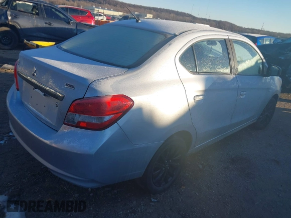 2020 Mitsubishi Mirage SE z VIN ML32F4FJ1LHF11923, wystawiony jako IAAI lot #41311166 z przebiegiem 84 367 mil mil oraz . Historia ofert i sprzedaży dostępna na DreamBid. Obrazek 4.