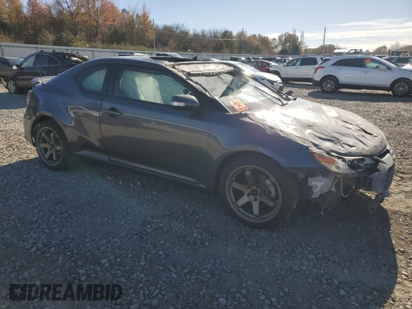 2014 Scion tC with VIN JTKJF5C71E3080366, listed as a Copart auction lot 83795254 with 0 mi miles and Salvage Title. Bid and sale history available at carsss.com. Image 4.