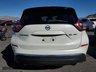 2015 Nissan Murano SL with VIN 5N1AZ2MH8FN244654, listed as a Copart auction lot 50277105 with 89,250 mi miles and Clean Title. Bid and sale history available at carsss.com. Image 6.