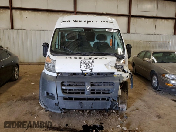 2015 Ram ProMaster Cargo with VIN 3C6URVJG7FE511292, listed as a Copart auction lot 48492015 with 117,298 mi miles and Clean Title. Bid and sale history available at carsss.com. Image 5.