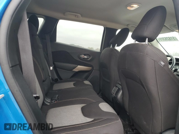 2018 Jeep Cherokee Latitude with VIN 1C4PJMCB6JD575634, listed as a Copart auction lot 51828305 with 58,590 mi miles and Salvage title. Bid and sale history available at DreamBid. Image 11.