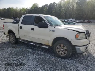 2008 Ford F-150 XLT with VIN 1FTPW14V48FC12272, listed as a Copart auction lot 51387745 with 0 mi miles and Salvage Title. Bid and sale history available at carsss.com. Image 4.