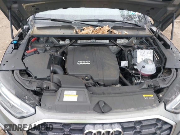 2023 Audi Q5 S line Premium with VIN WA1GAAFY2P2013050, listed as a IAAI auction lot 42208300 with 22,218 mi miles and . Bid and sale history available at DreamBid. Image 10.