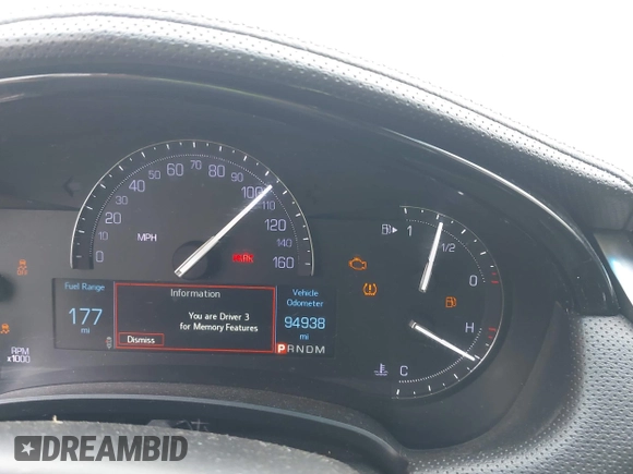 2019 Cadillac XTS Luxury with VIN 2G61M5S39K9119352, listed as a IAAI auction lot 42345653 with 94,938 mi miles and . Bid and sale history available at DreamBid. Image 7.