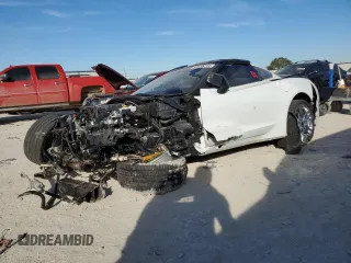 2019 Chevrolet Corvette 2LT with VIN 1G1YD2D73K5103244, listed as a Copart auction lot 82035214 with 0 mi miles and Non Repairable. Bid and sale history available at carsss.com. Image 1.