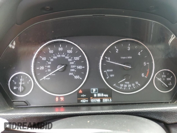 2014 BMW 3 Series 328d with VIN WBA3D3C51EK154414, listed as a Copart auction lot 49504295 with 151,746 mi miles and Clean Title. Bid and sale history available at carsss.com. Image 9.