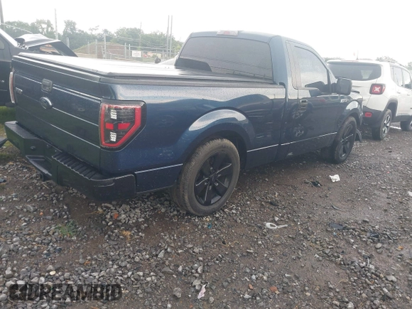 2014 Ford F-150 XL with VIN 1FTMF1CF7EKE73718, listed as a IAAI auction lot 42662490 with 132,762 mi miles and . Bid and sale history available at DreamBid. Image 4.