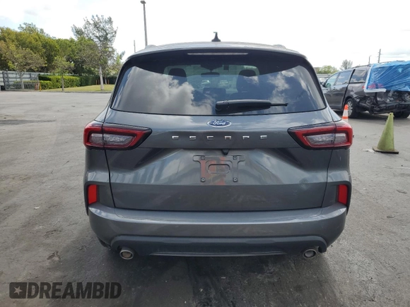 2024 Ford Escape ST-Line with VIN 1FMCU0MN8RUA25835, listed as a Copart auction lot 54491295 with 26,395 mi miles and Non Repairable. Bid and sale history available at carsss.com. Image 6.