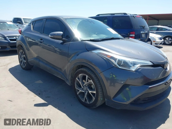 2018 Toyota C-HR XLE with VIN NMTKHMBXXJR048699, listed as a IAAI auction lot 41983445 with 59,669 mi miles and . Bid and sale history available at DreamBid. Image 1.