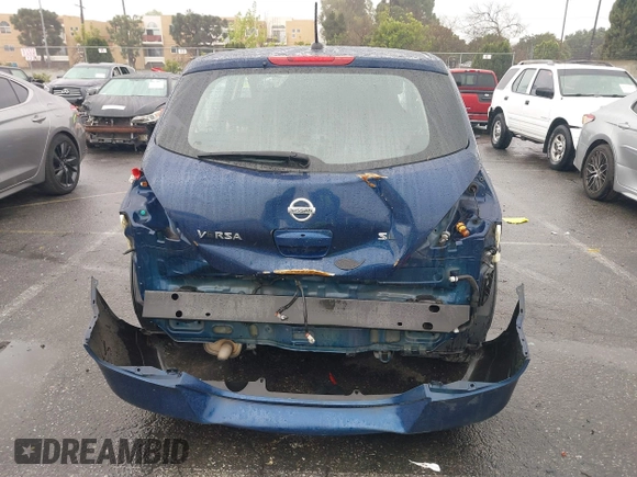 2008 Nissan Versa 1.8 S with VIN 3N1BC13E78L380632, listed as a IAAI auction lot 41562724 with 166,899 mi miles. Bid and sale history available at carsss.com. Image 17.
