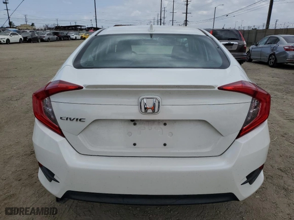 2016 Honda Civic Sedan EX-T with VIN 2HGFC1F30GH656702, listed as a Copart auction lot 51221745 with 65,269 mi miles and Salvage Title. Bid and sale history available at carsss.com. Image 6.