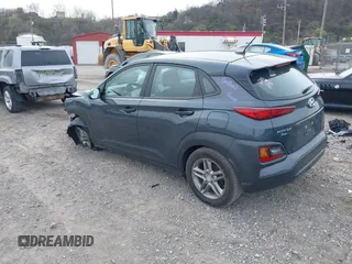 2019 Hyundai Kona SE with VIN KM8K12AA5KU259423, listed as a IAAI auction lot 41984447 with 109,266 mi miles and . Bid and sale history available at carsss.com. Image 3.
