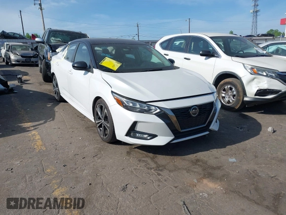 2020 Nissan Sentra SR z VIN 3N1AB8DV6LY290485, wystawiony jako IAAI lot #42082911 z przebiegiem 74 125 mil mil oraz . Historia ofert i sprzedaży dostępna na DreamBid. Obrazek 1.
