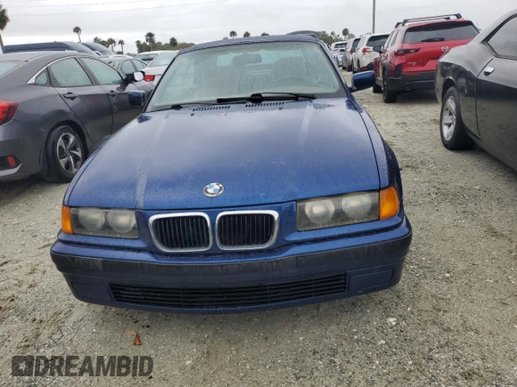 1999 BMW 3 Series 323icA with VIN WBABJ8333XEM23157, listed as a Copart auction lot 74237224 with 0 mi miles and Salvage Title. Bid and sale history available at carsss.com. Image 5.