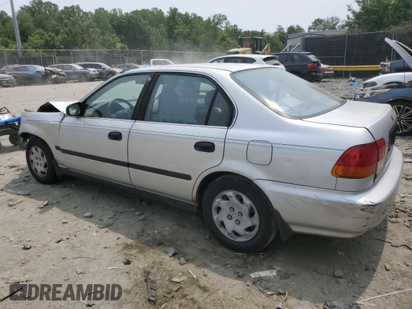 1997 Honda Civic LX z VIN 2HGEJ6677VH573069, wystawiony jako Copart lot #59739065 z przebiegiem 287 987 mil mil oraz Szkoda całkowita • Salvage title. Historia ofert i sprzedaży dostępna na DreamBid. Obrazek 2.