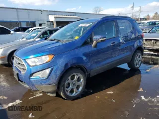 2022 Ford EcoSport SE with VIN MAJ6S3GL7NC456921, listed as a Copart auction lot 44341005 with 28,368 mi miles and Salvage Title. Bid and sale history available at carsss.com. Image 1.