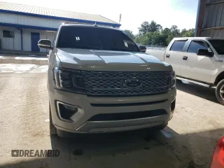 2019 Ford Expedition Max Platinum with VIN 1FMJK1LT3KEA67672, listed as a Copart auction lot 58513655 with 149,608 mi miles and Salvage title. Bid and sale history available at DreamBid. Image 5.