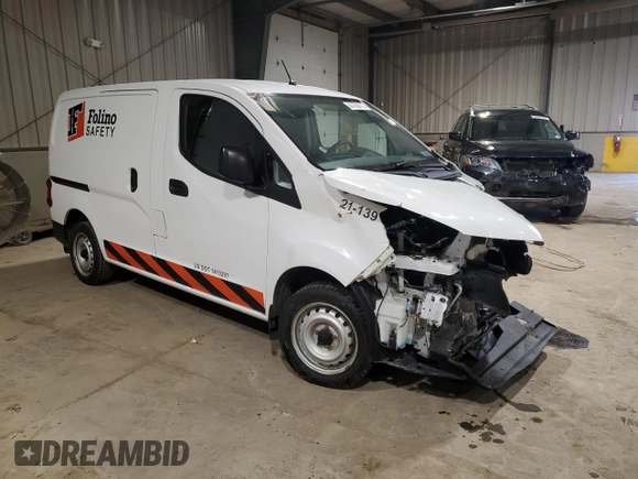 2019 Nissan NV200 SV with VIN 3N6CM0KN3KK703255, listed as a Copart auction lot 44788975 with 129,893 mi miles and Salvage title. Bid and sale history available at DreamBid. Image 4.