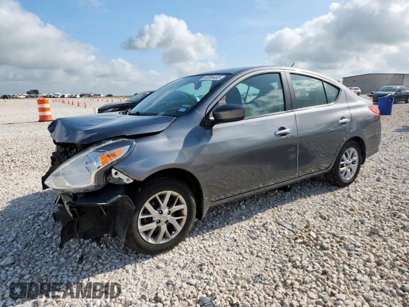 2016 Nissan Versa SV z VIN 3N1CN7AP2GL840543, wystawiony jako Copart lot #60089465 z przebiegiem 163 858 mil mil oraz Szkoda całkowita • Salvage title. Historia ofert i sprzedaży dostępna na DreamBid. Obrazek 1.