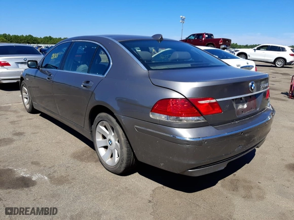 2008 BMW 7 Series 750Li with VIN WBAHN83598DT86610, listed as a Copart auction lot 60034654 with 114,364 mi miles and Non Repairable. Bid and sale history available at carsss.com. Image 3.