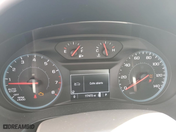 2016 Chevrolet Malibu LS with VIN 1G1ZB5ST4GF220408, listed as a Copart auction lot 86774804 with 117,473 mi miles and Salvage Title. Bid and sale history available at carsss.com. Image 9.