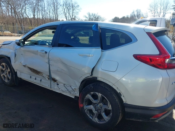 2019 Honda CR-V EX-L with VIN 2HKRW2H81KH615142, listed as a IAAI auction lot 41683314 with 40,729 mi miles. Bid and sale history available at carsss.com. Image 14.
