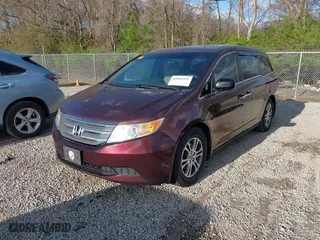 2011 Honda Odyssey EX with VIN 5FNRL5H49BB065002, listed as a IAAI auction lot 42043441 with 248,687 mi miles. Bid and sale history available at carsss.com. Image 2.