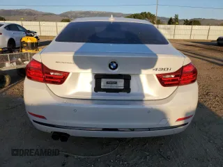 2017 BMW 4 Series 430i with VIN WBA4R7C5XHK895968, listed as a Copart auction lot 44191095 with 77,713 mi miles and Salvage Title. Bid and sale history available at DreamBid. Image 6.